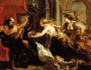 Peter Paul Rubens Tereus Confronted with the Head of his Son Itylus oil painting